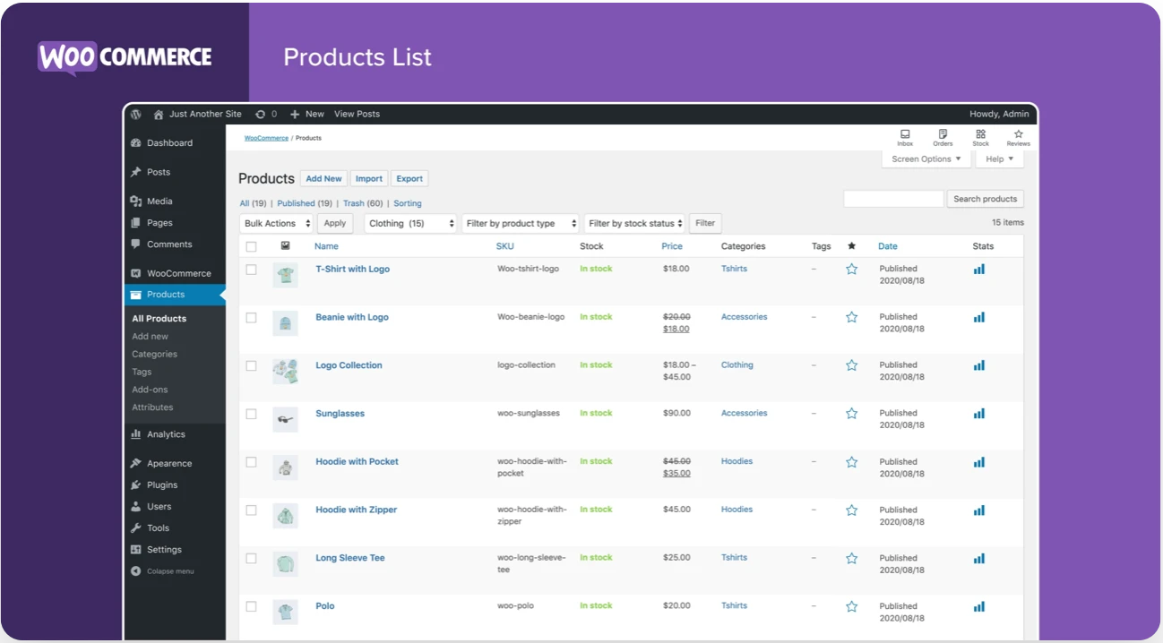 woocommerce webshop laten maken